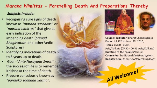 Marana Nimitta course poster